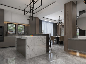 modern living roomv-ray 3D Model