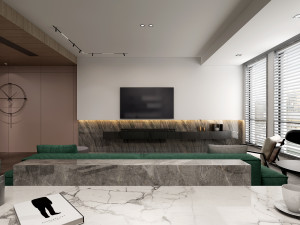 modern living roomv-ray 3Dモデル
