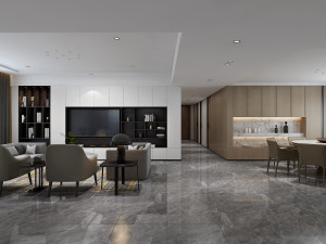 modern living roomv-ray 3D Model