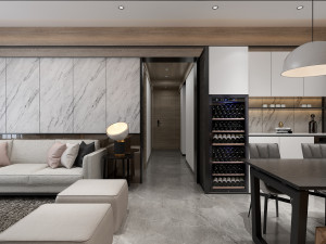 modern living roomv-ray 3D 모델