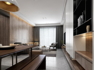 modern living roomv-ray 3D Model
