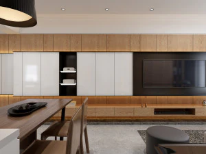 sala de estar modernav-ray Modelo 3D