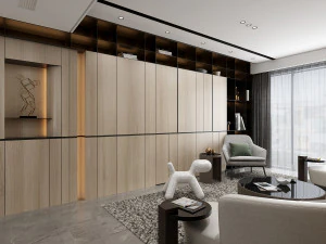modern living roomv-ray 3D Model