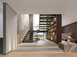 modern living room Modello 3D