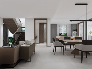 modern living room Modelo 3D