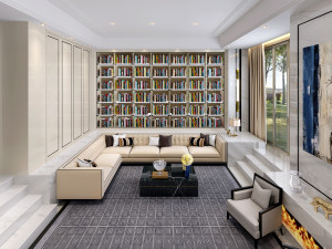 modern living room Modèle 3D