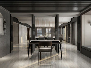 modern living room 3D Model