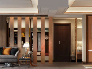 sala de estar moderna Modelo 3D