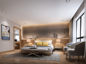 modern living room Modello 3D