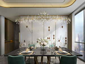 modern living room 3D-Modell