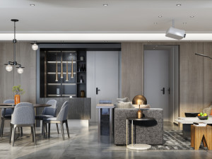 modern living room Modelo 3D
