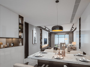 modern living room Modelo 3D
