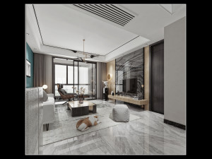 modern living room 3D Модель