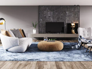 soggiorno moderno Modello 3D