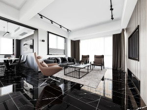 modern living room Modelo 3D