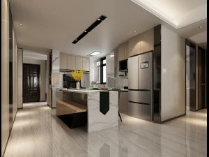 modern living room 3D Model