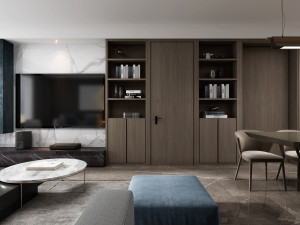 modern living room Modelo 3D