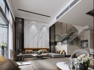 modern living room 3Dモデル