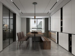 modern living room 3D Model