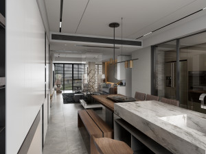 modern living room Modelo 3D