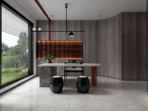 modern living room 3D 모델