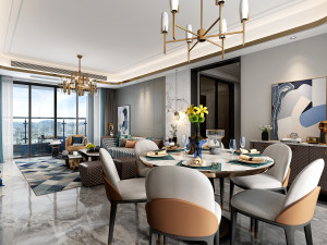 modern living room Modelo 3D