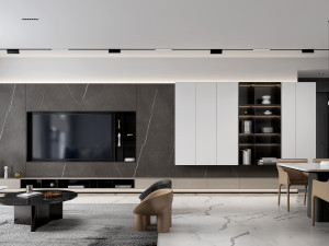 modern living room Modèle 3D