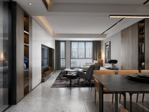 modern living room Modèle 3D