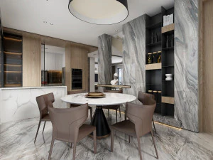 modern living room 3D Model