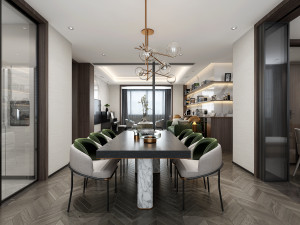 modern living room 3D Model