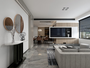 modern living room 3Dモデル