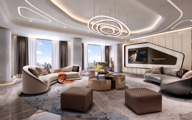 modern living room 3D Model .c4d .max .obj .3ds .fbx .stl .blend 
