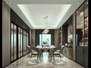 modern living room 3D Model