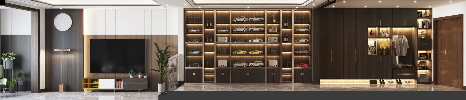 modern living room 3D Model .c4d .max .obj .3ds .fbx .stl .blend 