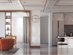 modern living room 3D Модель