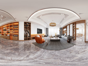 modern living room 3D Модель