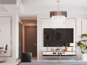 modern living room Model 3D