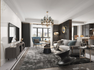 modern living room Modelo 3D