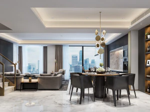 soggiorno moderno Modello 3D