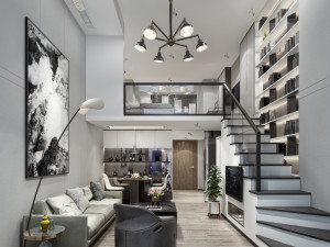 modern living room Modelo 3D