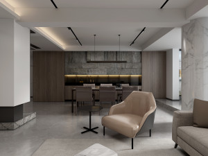 modern living room 3Dモデル