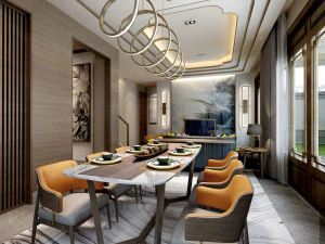 сучасний ресторан 3D Модель