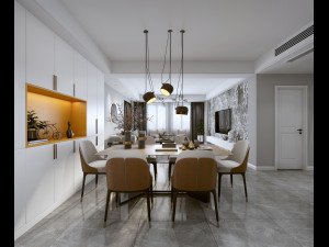 modern restaurant 3D Model