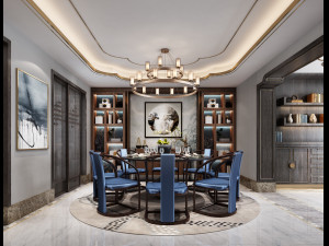 modern restaurant 3D Model
