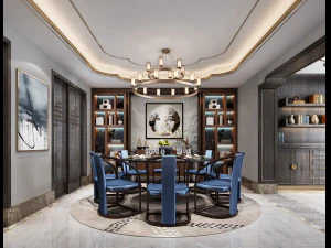 ristorante moderno Modello 3D