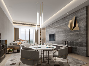 modern restaurant 3D Model
