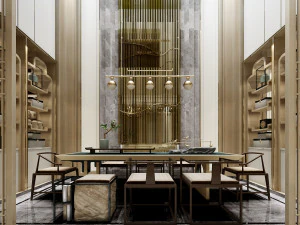 restaurante moderno Modelo 3D