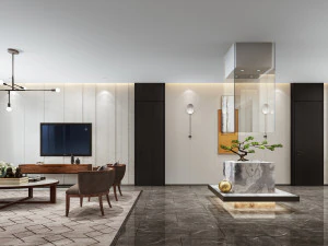 modern restaurant 3D Model