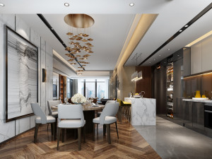modern restaurant 3D Model