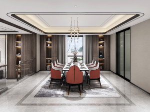 modern restaurant 3D Model